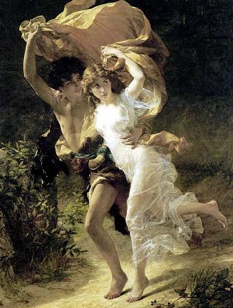 Pierre-Auguste Cot The Storm china oil painting image